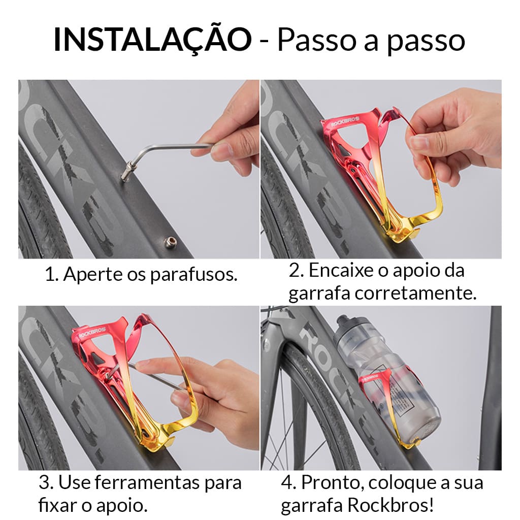 Suporte de Caramanhola Rockbros 10
